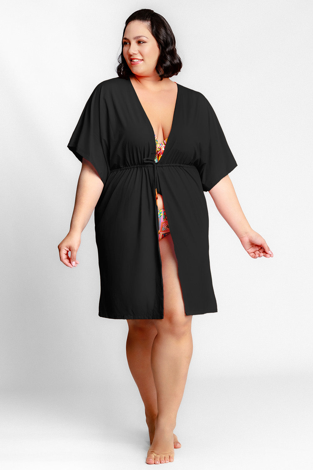 Saída de Praia Plus Kimono Lovvare