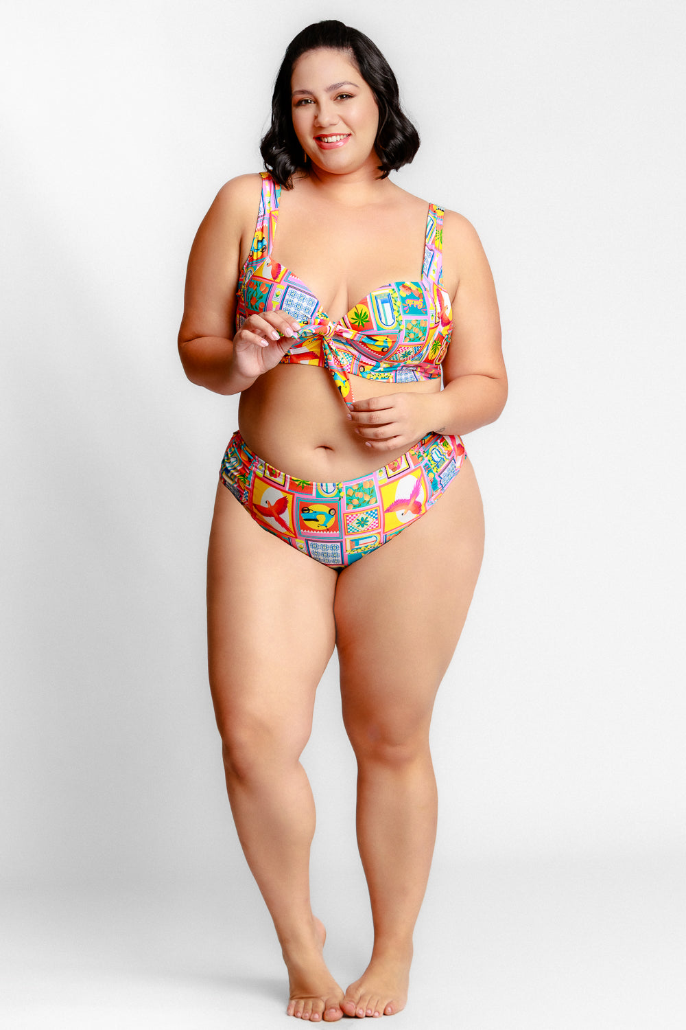 beachwear

biquíni 'cheeky'

biquíni animal print

biquíni asa delta

biquíni cortininha

biquíni de cintura alta

biquíni geometria / tie-dye

biquíni neon

biquíni plus size

biquíni strapless ou sem alças