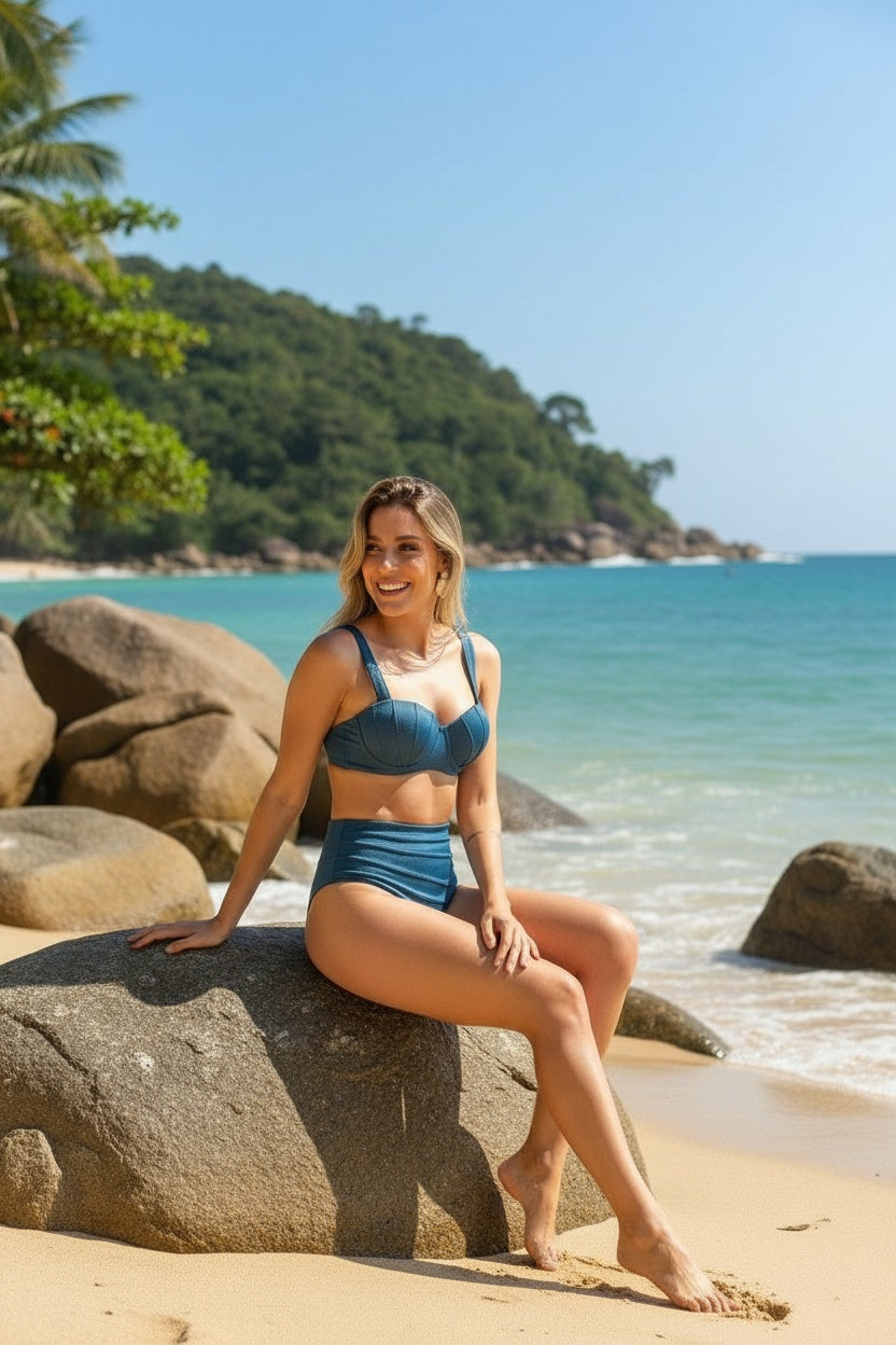 beachwear

biquíni 'cheeky'

biquíni animal print

biquíni asa delta

biquíni cortininha

biquíni de cintura alta

biquíni geometria / tie-dye

biquíni neon

biquíni plus size

biquíni strapless ou sem alças